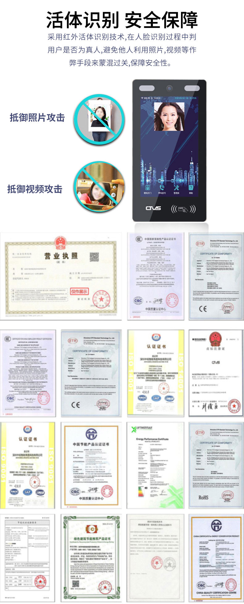 強大的人臉識別功能與資質參數(shù)合集 強大的人臉識別功能與資質參數(shù)合集